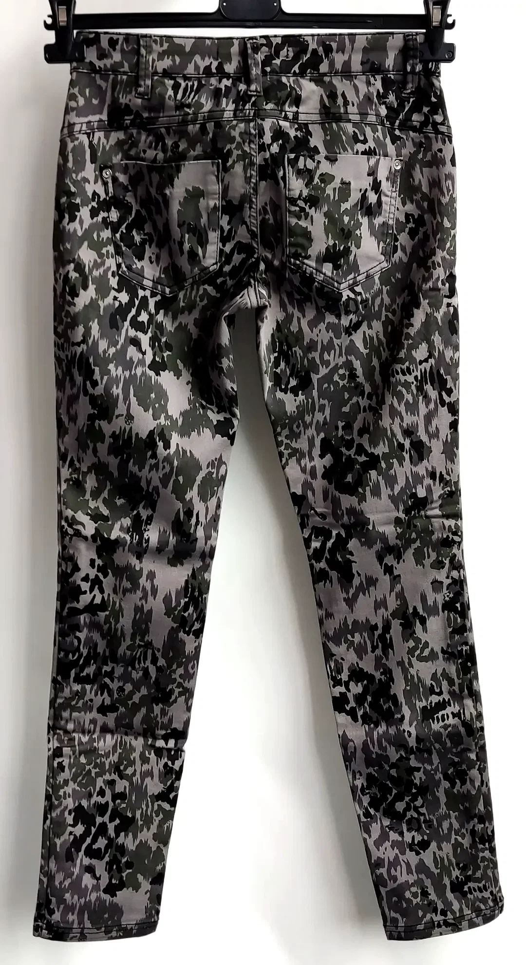 Street One Damenhose, camouflage/grau - Gr. 34 – Bild 2