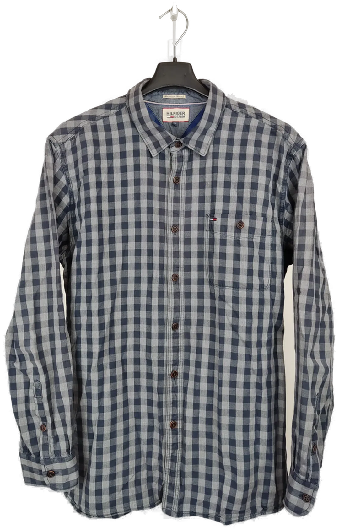 Tommy Hilfiger Herren Hemd blau Gr.XL - Bild 1