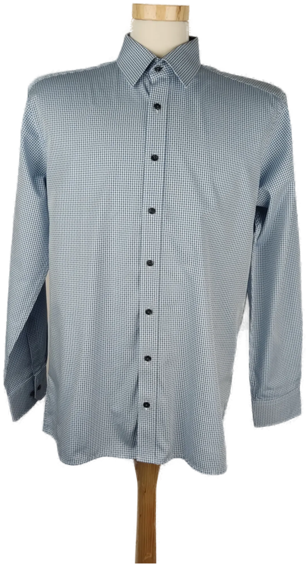 Eterna Herrenhemd langarm kariert - 41/16 - Bild 4