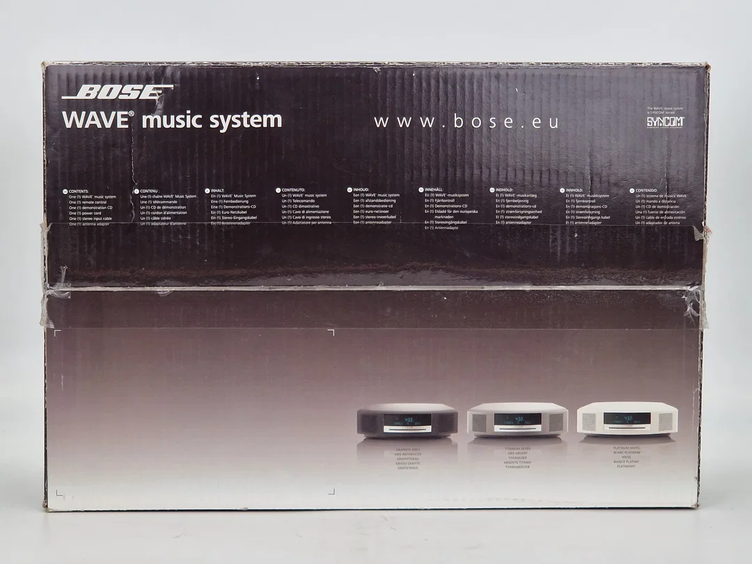 Bose Wave Music System Originalverpackung und Bedienungsanleitung - Leerkarton – Bild 6