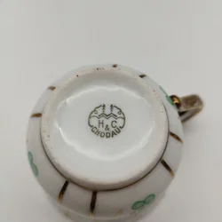 Porzellan-Kaffeegedeck H&C Chodau (Gebraucht, Patina) | Vintage-Schatz - Bild 7