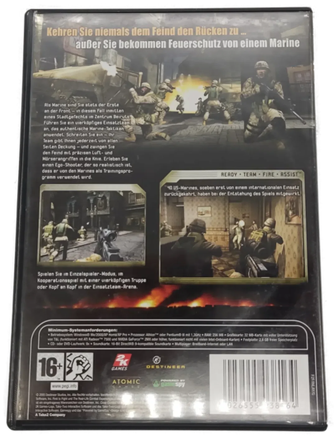 PC Game 4 CD-ROM First To Fight United States Marines – Bild 3