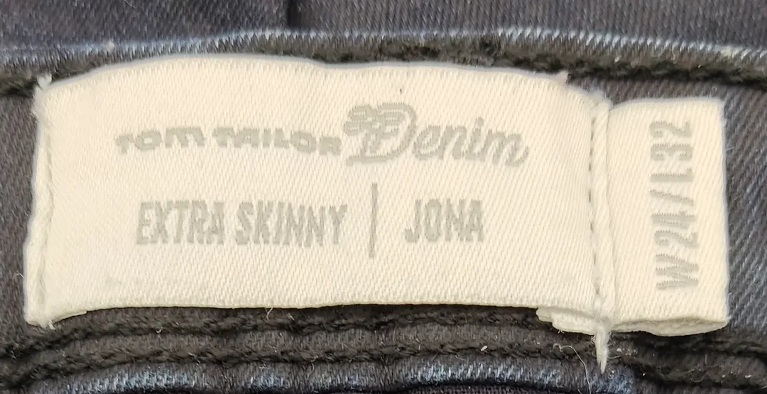 Tom Tailor Denim Damen Extra Skinny Jeans Jona schwarz - Gr. XS – Bild 3