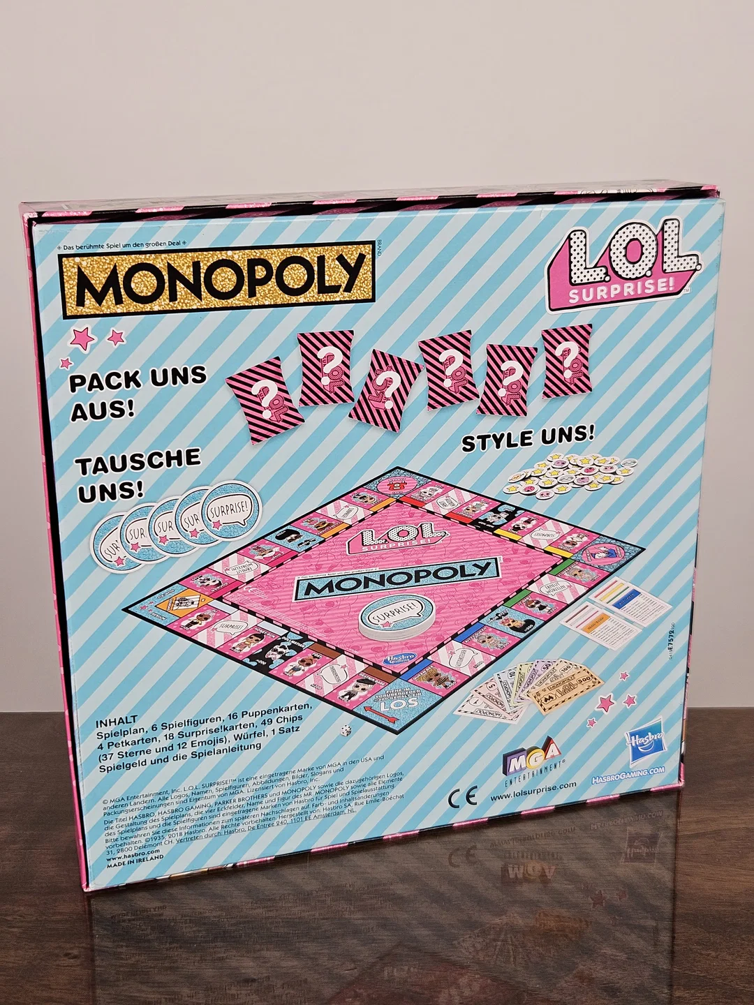 Monopoly L.O.L Surprise! - Gesellschaftsspiel - Hasbro  – Bild 2