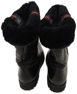 Högl Lederdamenstiefel Schwarz Gr: 37 1/2 - Bild 5