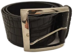breiter Gürtel, Krokogürtel, Damen, 95cm - Bild 1
