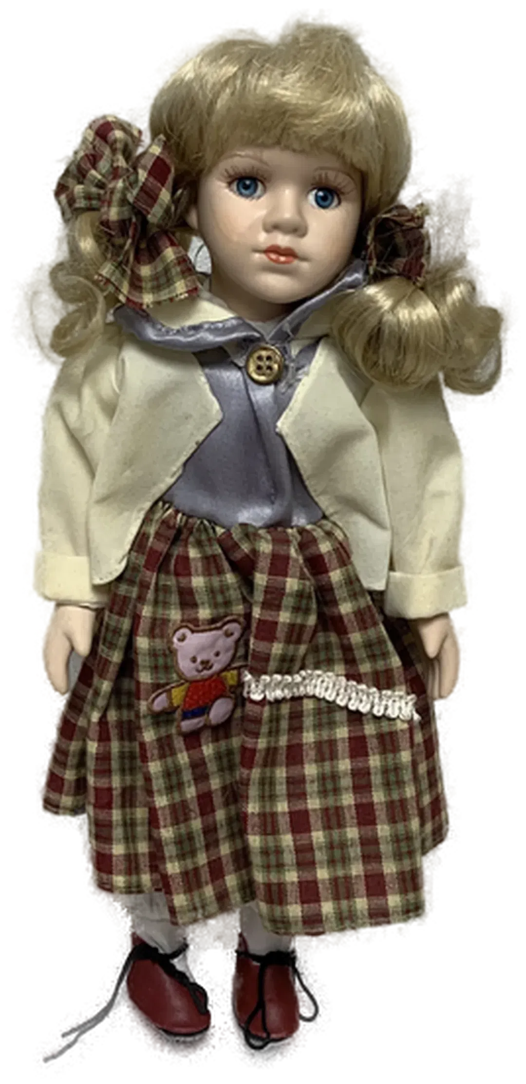 Porzellanpuppe 30 cm - Bild 1