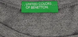 United Colors of Benetton Kindershirt grau Gr. M - Bild 3