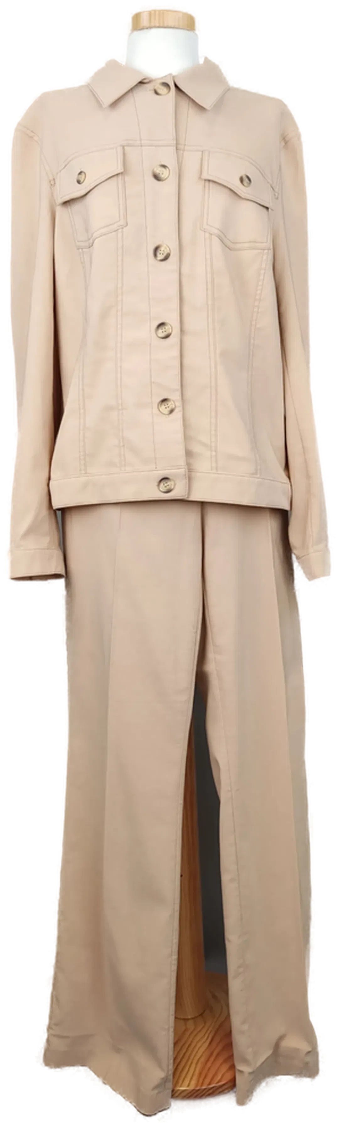 Damen Zweiteiler beige - XL/42 - Bild 1