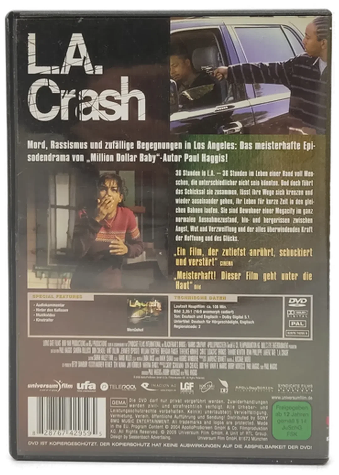 DVD "L.A. Crash" mit Sandra Bullock und Don Cheadle – Bild 2