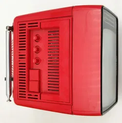 Vintage Mini Fernsehgerät 