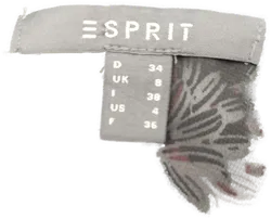 Esprit Damen Bluse Top langarm - XS/34 - Bild 5