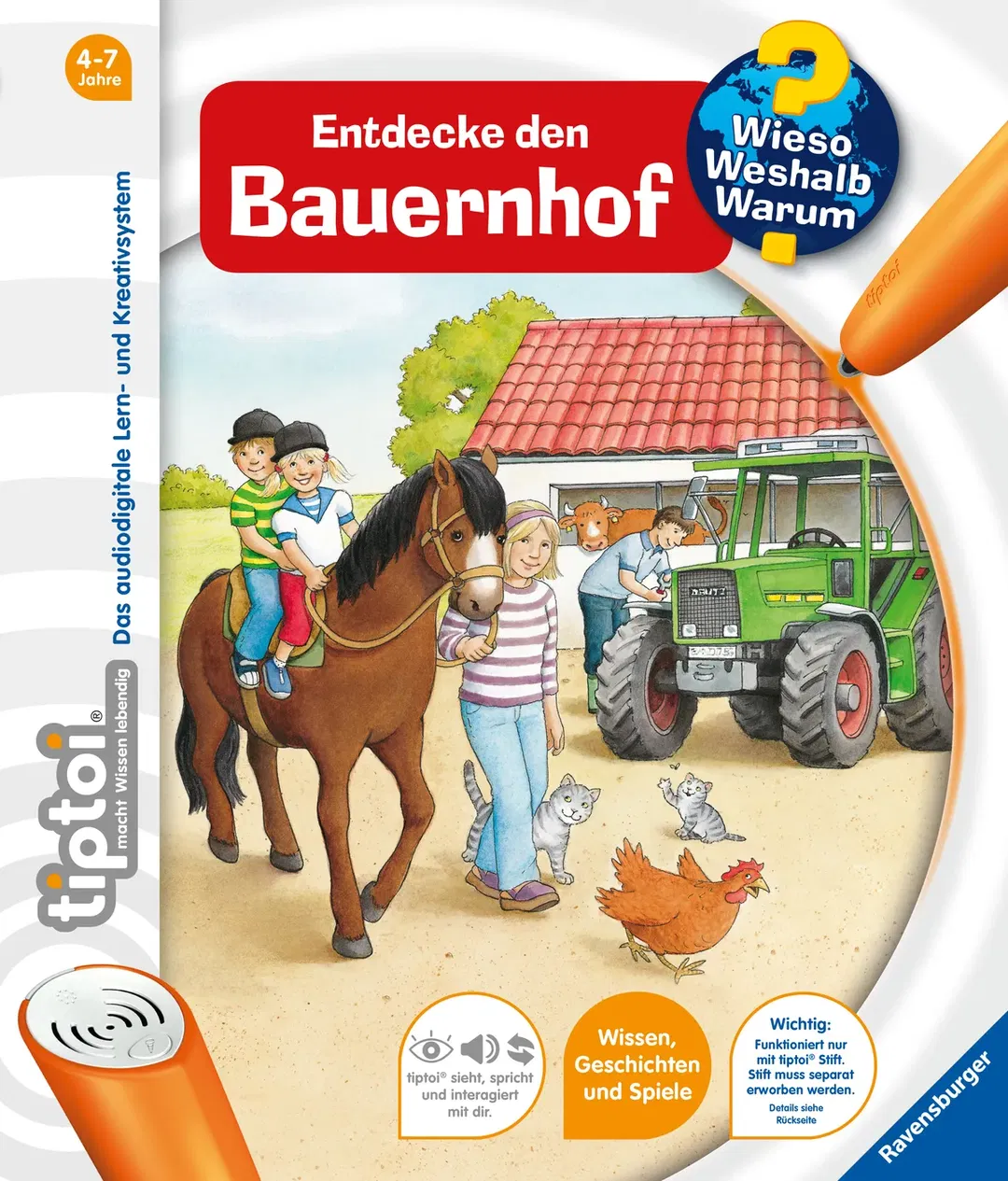 tiptoi® Wieso? Weshalb? Warum? Entdecke den Bauernhof - Inka Friese - Bild 1