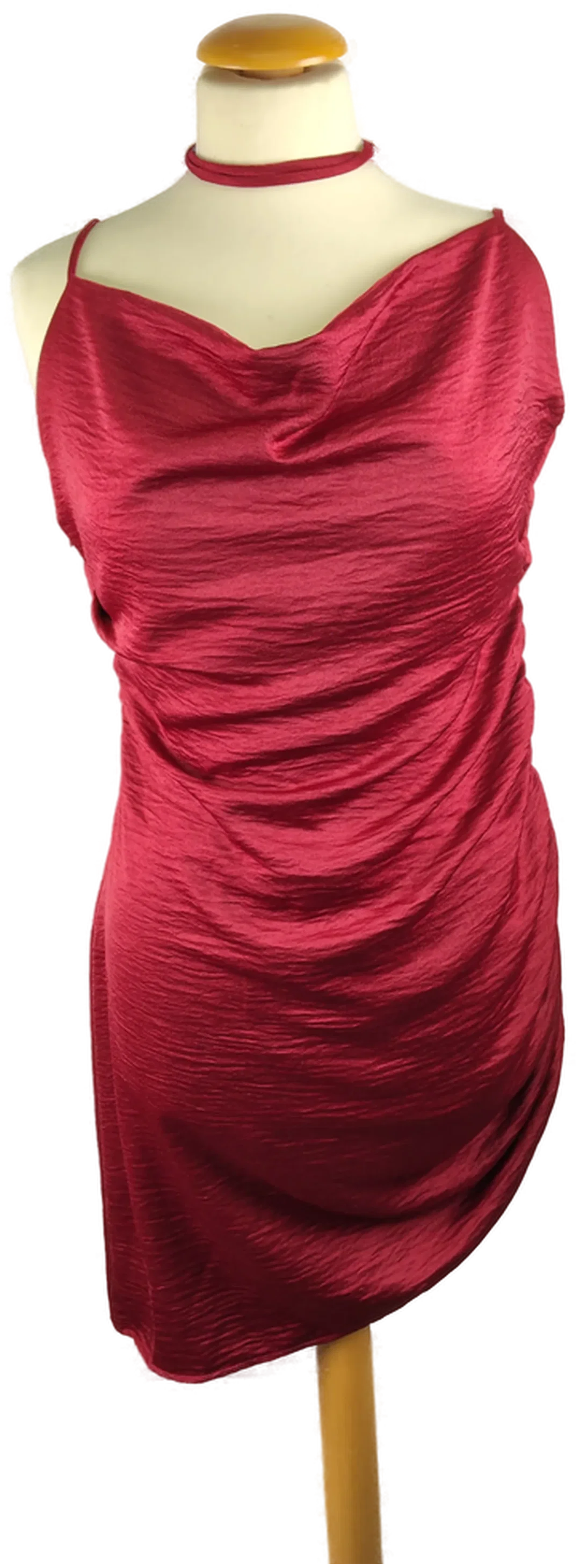 Minikleid Sonstige Größe 40 Polyester Uni | Neu Mit Etikett - Bild 4