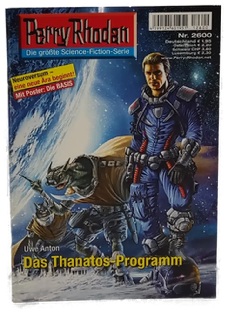 Romanheft Perry Rhodan Das Thanatos-Programm Erstauflage Nr. 2600 - Bild 1