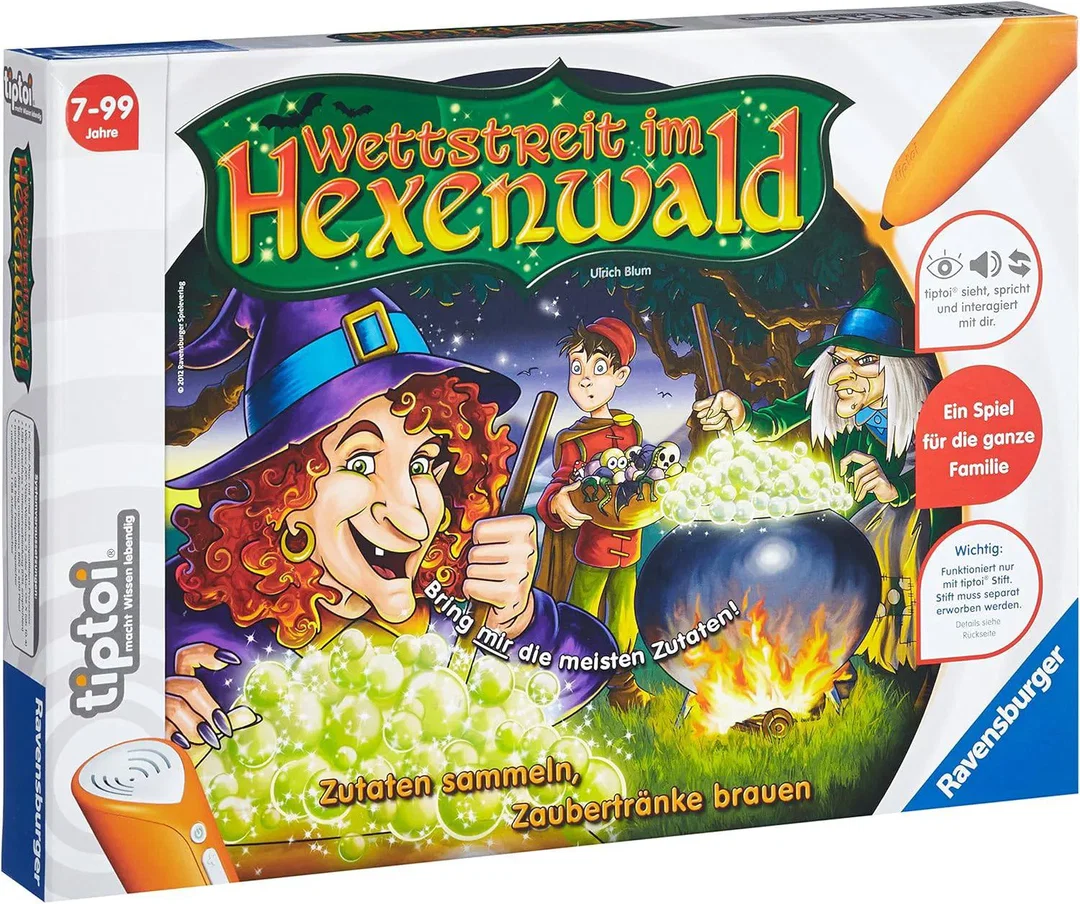 Tiptoi Wettstreit im Hexenwald von Ravensburger   – Familienspiel - Bild 4