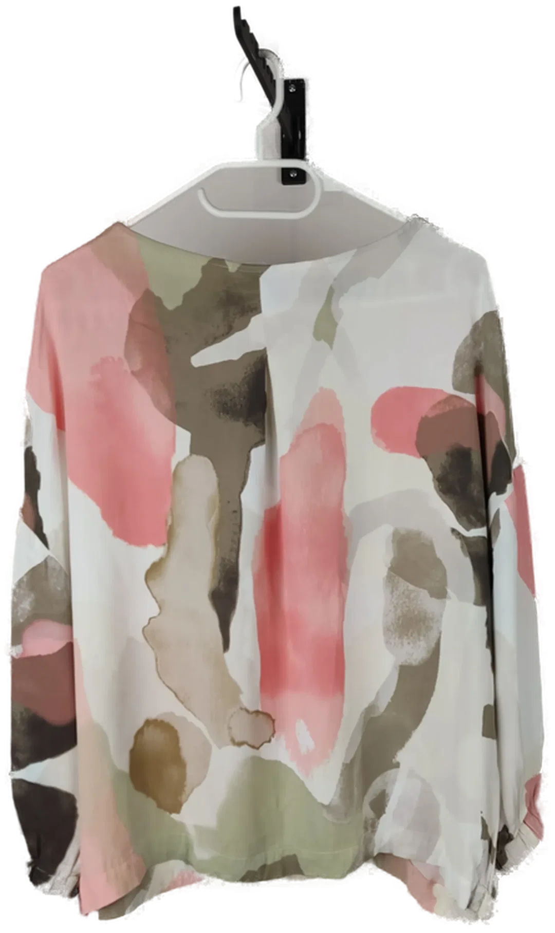 Damenbluse s.Oliver Black Label Viskose Aquarell-Print | Leicht & Elegant – Bild 6