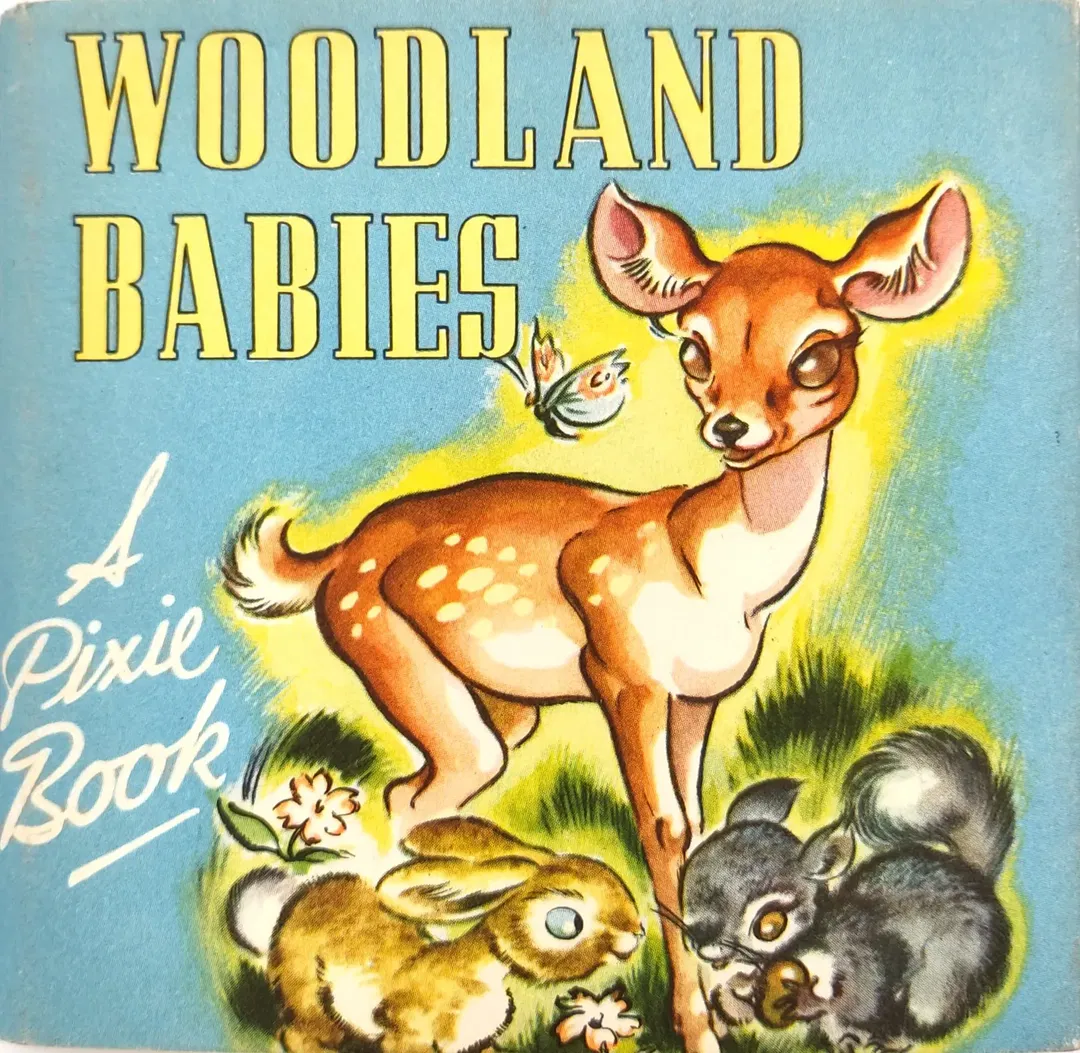 A Pixie Book - Woodland Babies - Margery Colman - Vintage 1950er - Bild 2