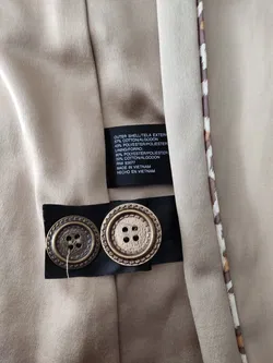 Beiger Damenmantel GR.L | Neutraler Chic - Bild 7