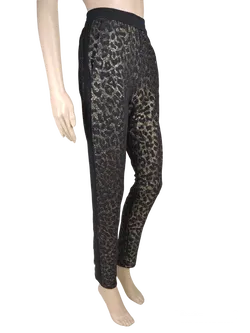 Saint Tropez Mädchen Hose schwarz/gold - Gr. XS - Bild 2