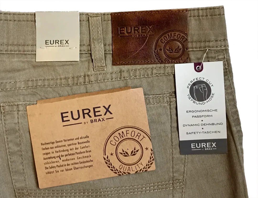 Eurex by Brax Herren Jeans khaki Gr. 29U – Bild 4