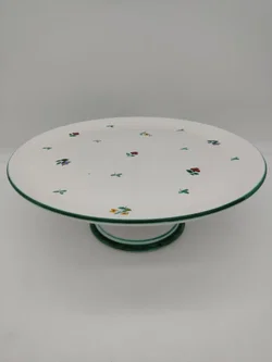 Gmundner Keramik - Große Tortenplatte 'Streublumen' Ø31cm - Bild 4