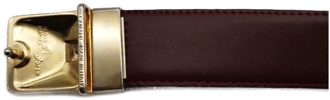 Aigner Ledergürtel - 105cm / Made in Italy – Bild 4