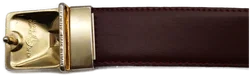 Aigner Ledergürtel - 105cm / Made in Italy - Bild 4