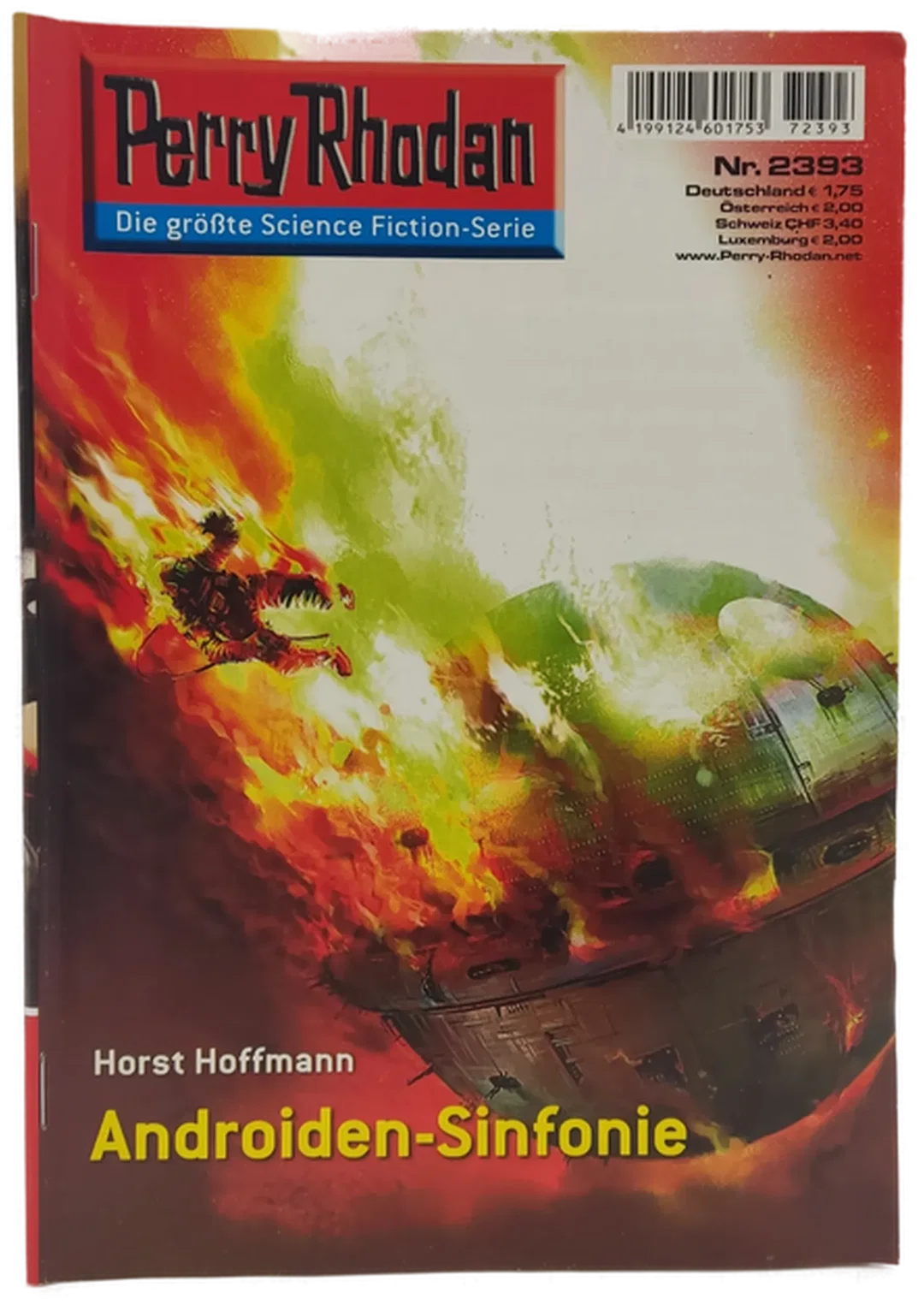 Romanheft Perry Rhodan Androiden-Sinfonie Erstauflage Nr.2393 - Bild 2