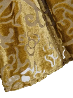 Koton Damen Rock, gold-gelb - Gr. L / 40  – Vorschau 4