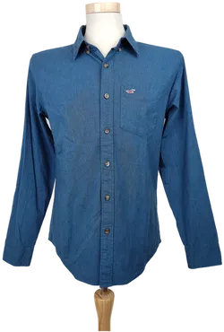 Hollister Herren Hemd blau Gr.S - Bild 1