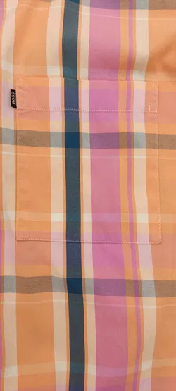 Boss Herren Hemd Karo-Design Gr. 48/M - Bild 4