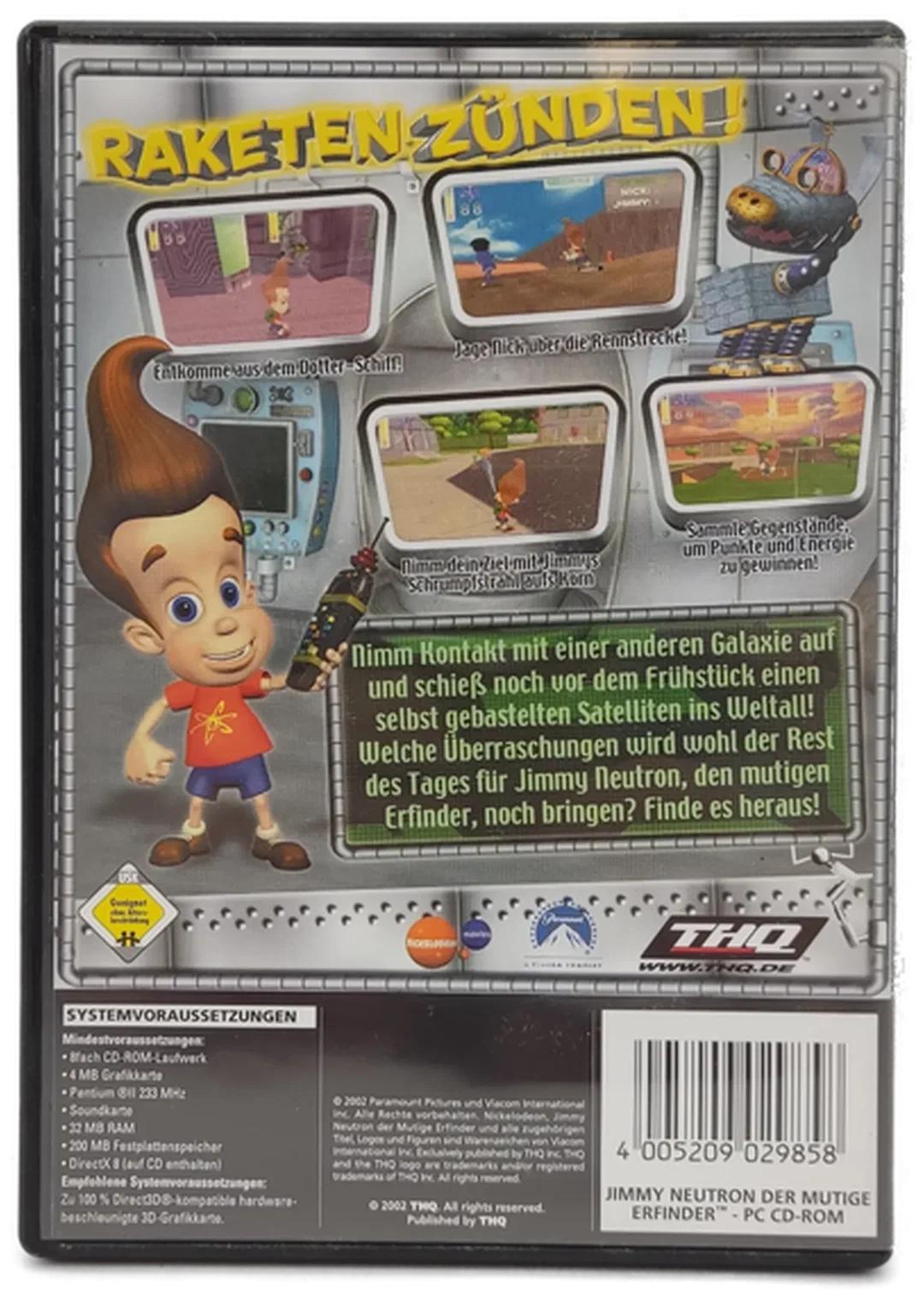 PC CD-ROM "Jimmy Neutron der mutige Erfinder" – Bild 2