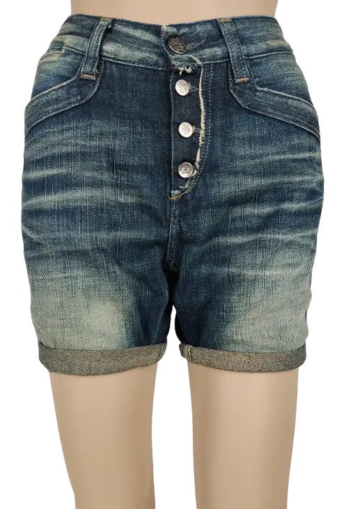 Replay Damen Jeansshorts, blau - Gr. S - Bild 1