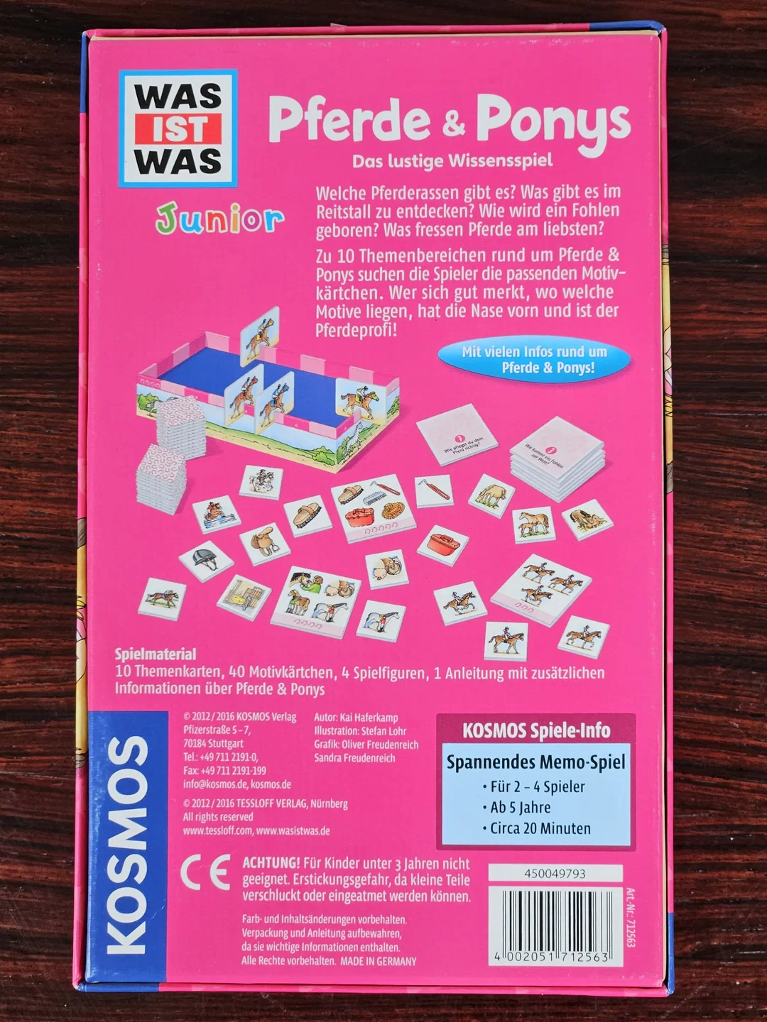 WAS IST WAS Pferde und Ponys - Gesellschaftsspiel - KOSMOS – Bild 2