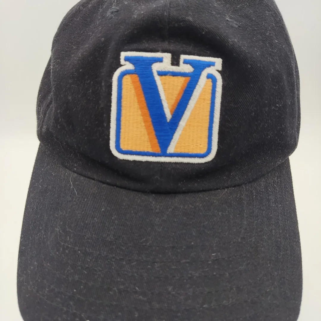 Baseballkappe schwarz one size  mit Aufdruck "V" (verstellbar) – Bild 3