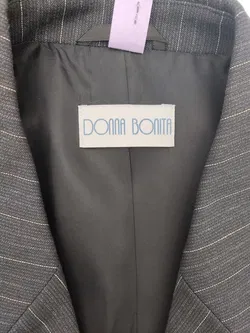 Damenanzug Donna Bonita Gestreift Gr. 50 | Wie Neu, chemisch gereinigt - Bild 4