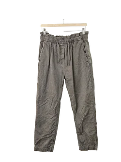 ZARA Damen Hose, khaki-grau - Gr. L / 40 - Bild 1