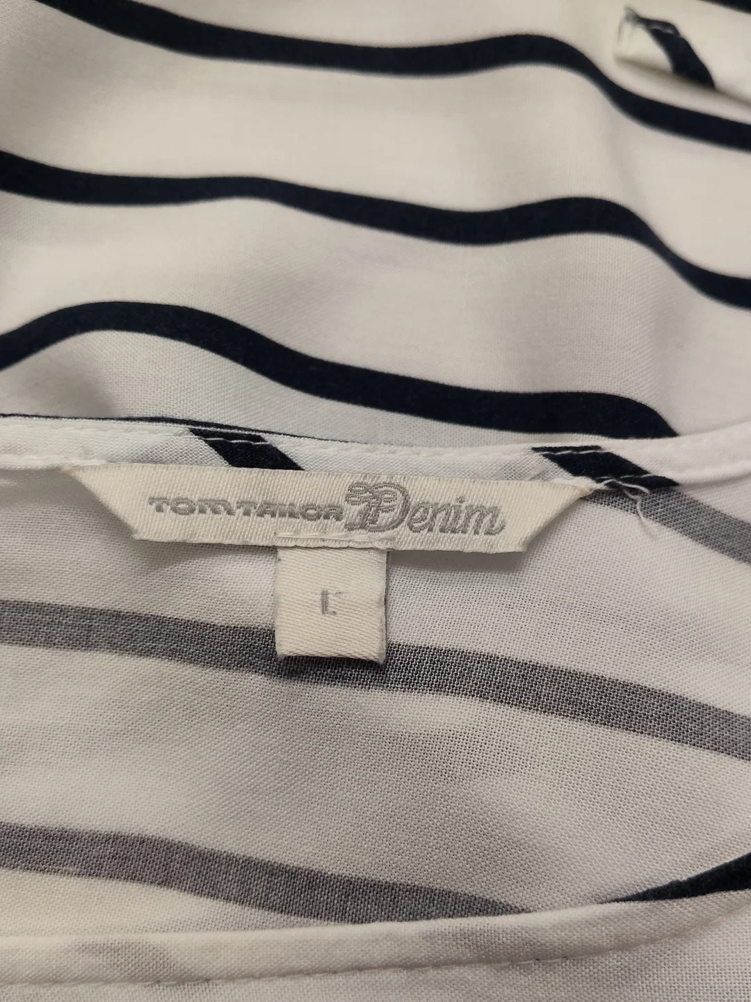 Tom Tailor Denim 3/4-Shirt Damen Gr. 42 | Casual-Klassiker – Bild 4