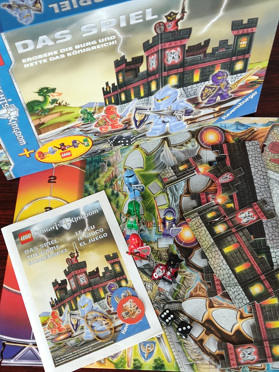 Lego Das Spiel. Knights Kingdom - Gesellschaftspiel - Ravensburger – Bild 4
