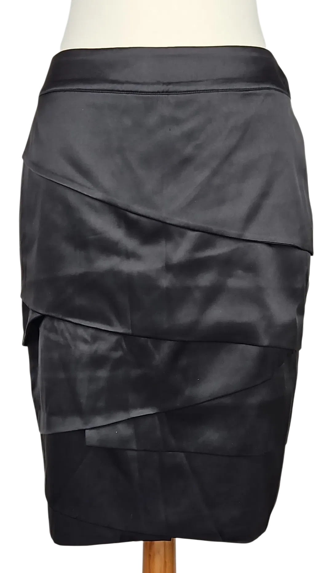 Roberto Cavalli Damen Seidenrock, schwarz - Gr. M/L - Bild 1
