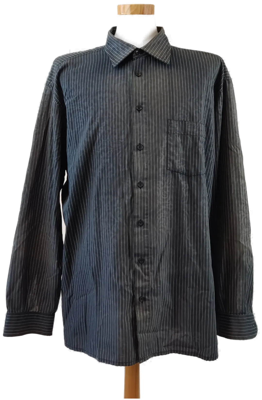 SIGNUM Herrenhemd schwarz - XXL - Bild 4