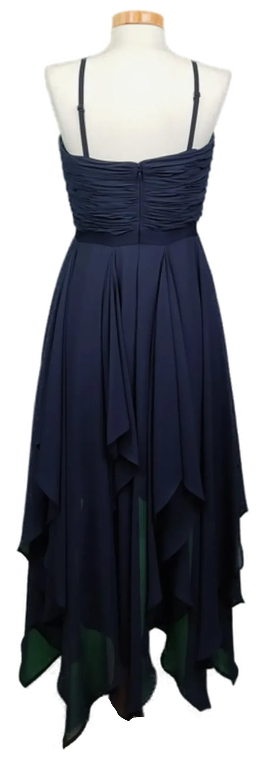 Jake*s Damen Midikleid dunkelblau Gr. S – Bild 2