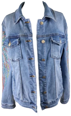 Damen-Jeansjacke Sonstige Baumwolle | Casual-Klassiker - Bild 3