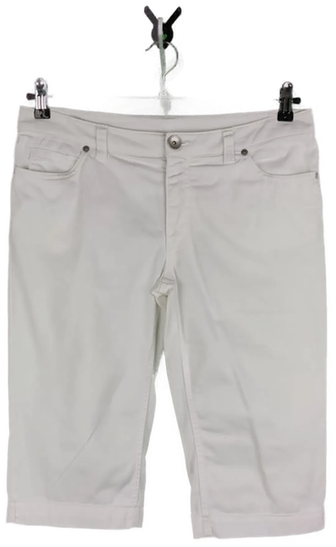 Benetton Damen Shorts weiß - IT44/EUR40 - Bild 1