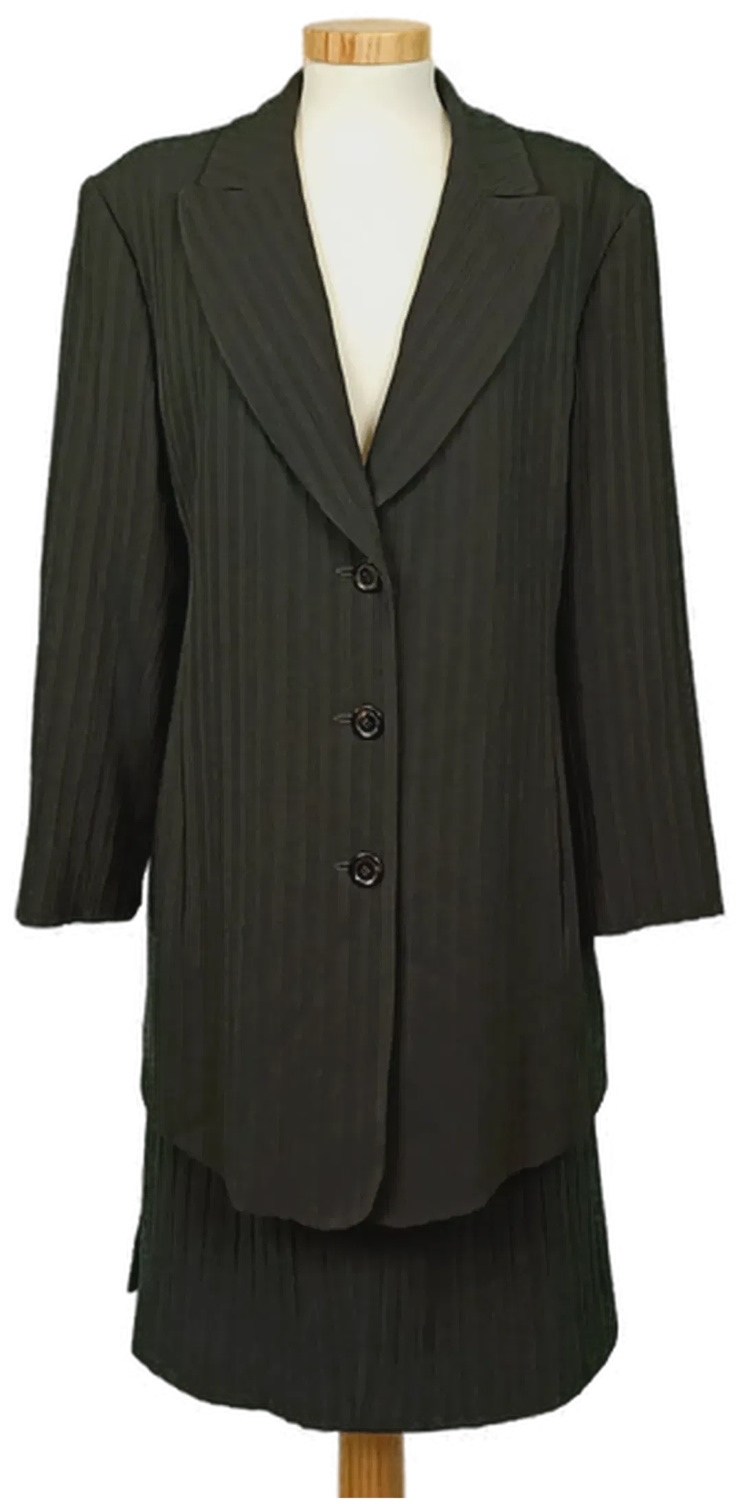 Marc Cain Damen Kostüm - Blazer und Rock schwarz Gr. L - Bild 4