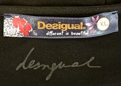Desigual Midikleid schwarz Gr. XL - Bild 3