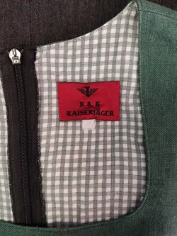 Trachtenkleid K&K Kaiserjäger Gr. S | Zeitloser Trachtenschatz - Bild 4