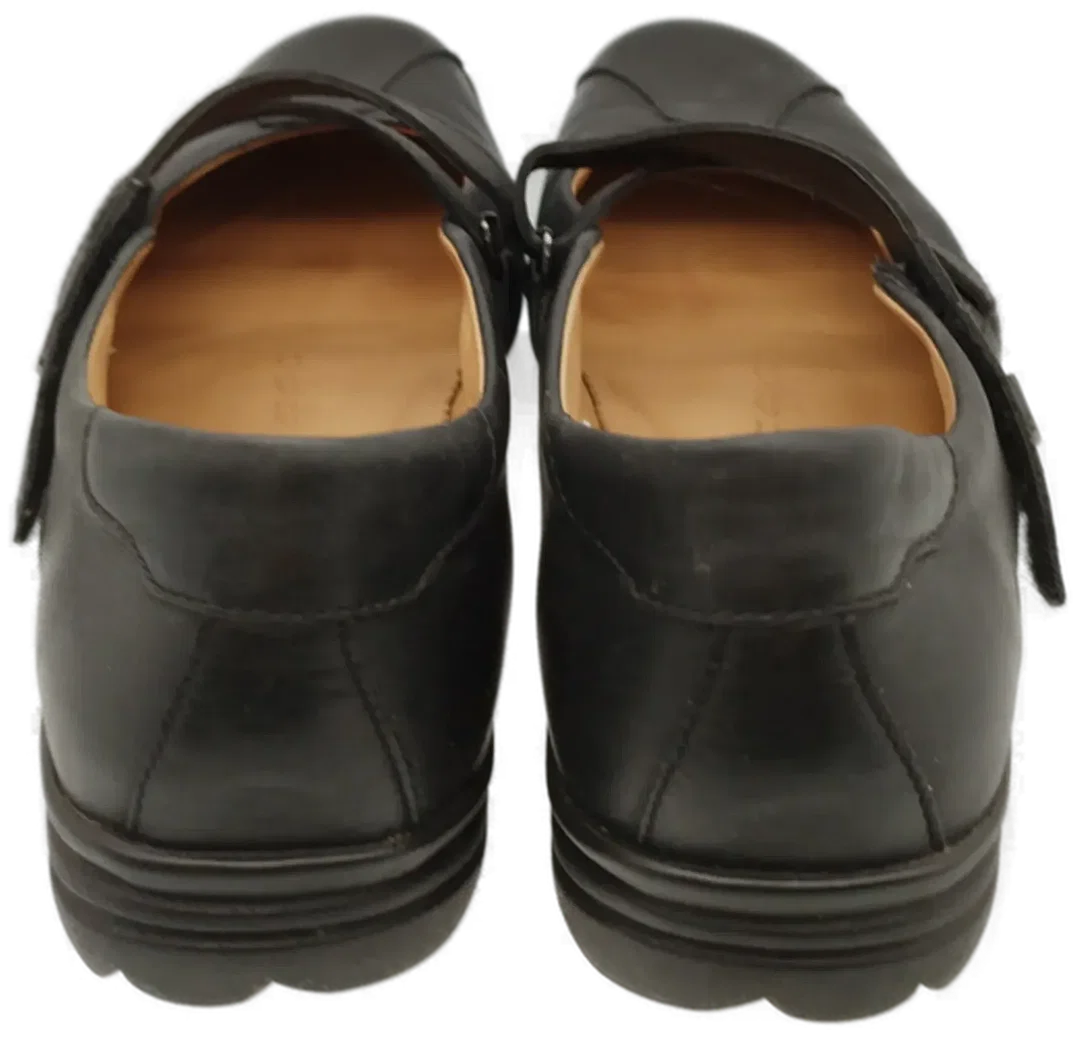 Ballerinas Hartjes Schwarz Leder Gr. 37,5 | Zeitloser Komfort – Bild 3