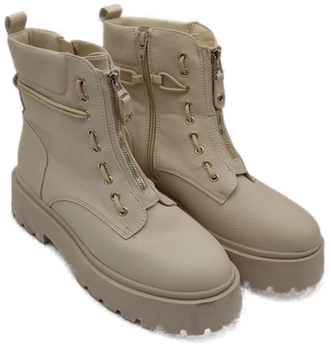 Catwalk Chunky Boots in Beige Größe 41 – Bild 4